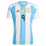 Günstige Fußballtrikots Argentinien J. Alvarez 9 Heimtrikot 2024 Kurzarm